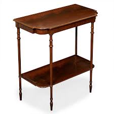 Two Tier Mahogany Console Table In 2020 Mahogany Table Console Table Mahogany