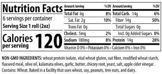 Thinslim Foods Zero Carb Protein Rolls Rustic Tuscan Olive And Garlic Bariatricpal Store