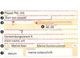 Banküberweisung als zahlungsoption für wettanbieter. Uberweisung An Paypal Ausfullen Geld Banking