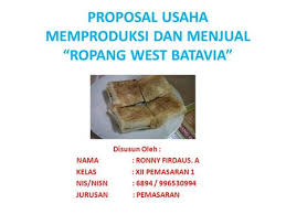 Maybe you would like to learn more about one of these? Proposal Kewirausahaan Mengelola Usaha Martabak Telur Mini Disusun Oleh Nama Wulan Dari Nim 2013 Tahun Ajaran Ppt Download