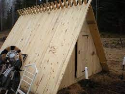 100 2x4 S Shelter Would Cost Around 300 Cheaper Then A Tent That Size Good Bug Out Shelter Viking Tent Tent Survival Shelter