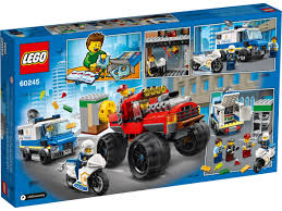 Police Monster Truck Heist Ad Monster Affiliate Police Heist Truck Monster Trucks Lego City Police Lego City