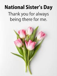 They are god's gift to you, as. Thoughtful Tulips Happy Sister S Day Card Birthday Greeting Cards By Davia Happy Sisters Sister Day Happy Sisters Day