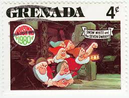 Maybe you would like to learn more about one of these? Grenada Circa 1980 Stamp Printed In Grenada Shows Snow White And The Seven Dwarfs Cartoon At Christmas Circa 1980 Stock Photo Picture And Royalty Free Image Image 16507455