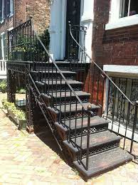 Cast Iron Front Stairs Step One Old Town Home Front Stairs Exterior Stairs Stairs