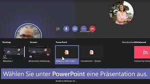 Microsoft teams is available to users who have licenses with following office 365 corporate subscriptions : Tipp Anzeigen Von Powerpoint Folien In Einer Besprechung Office Support