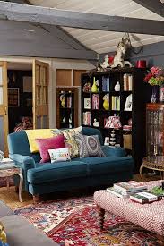 Is Red And Blue The New Design Power Couple Eclectic Living Room Modern Eclectic Living Room Living Room Decor Eclectic