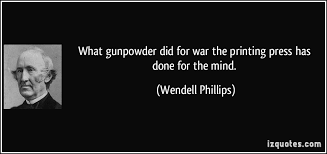 The man and his invention. Quotes About The Printing Press Quotesgram