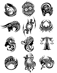 Tribal Zodiac By Sodeni On Deviantart Libra Sign Tattoos Tribal Tattoos Zodiac Sign Tattoos
