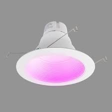 Whether it's recessed lighting or an led bulb, all bazz smart lighting is dimmable. 6 Series Smart Hue Retrofit Recessed Baffle Trim By Elite Led Lighting 848070054536