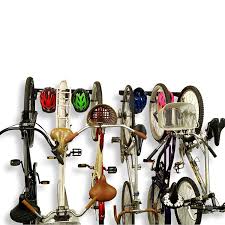 Koova Wall Mount Bike Storage Rack Garage Hanger For 6 Bicycles Helmets Fits All Bikes Even Large Wall Mounted Bike Storage Bike Storage Rack Bike Storage