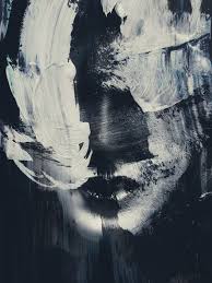 Black And White Portrait Painting Artists Textured Portraits By Michal Mozolewski Bleaq Abstract Expressionism Art Abstract Art Works