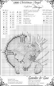 1999 Christmas Angel Cross Stitch Angels Cross Stitch Fairy Holiday Cross Stitch
