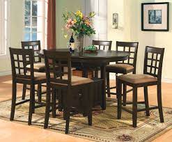 Kitchen Table Ideas I Like The Storage Underneath Bar Height Dining Table High Top Dining Table Counter Height Dining Sets