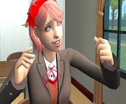 скачать Doki Doki Literature Club на русском на пк Mod The Sims Sayori S Uniform From Doki Doki Literature Club Literature Club Literature Princess Zelda