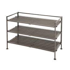 You'll receive email and feed alerts when new items arrive. Seville Classics 3 Tier Resin Slat Utility Shoe Rack Espresso Walmart Com Walmart Com