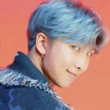 NAMJOON'S BLUE HAIR SUPREMACY, THAT'S IT. ✨ © ttaeuh