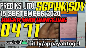 Prediksi Jitu Sgp Hk Sydney Hari Ini 15 September 2020 Rumus Ayahtogel Youtube