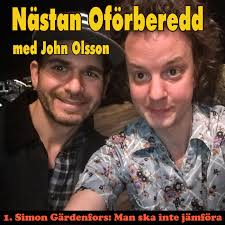 1. Simon Gärdenfors: Man ska inte jämföra