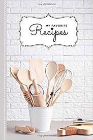 Why buy it when you can make it? My Favorite Recipes Blank Recipe Book For Women To Write In Do It Yourself Cookbook Cooking Gift For Women Who Love To Cook 6x9 Classic White Kitchen Design Theme Press Chow Time