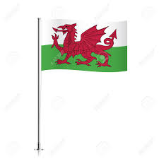 Overview of all country flag images. Welsh Vector Flag Waving Flag Of Wales On A Metallic Pole Isolated Stock Photo Picture And Royalty Free Image Image 72056890