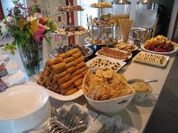 Buffet Birthday Food Ideas For Adults Hannah Bridal Shower Party Food Buffet Buffet Food Food Displays