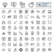 22,000+ vectors, stock photos & psd files. Finance Icons Collection In Thin Line Style Over White Background Royalty Free Cliparts Vectors And Stock Illustration Image 47450016