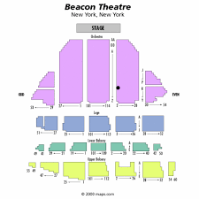 1 beacon theatre seating chart and map beacon theater