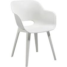 Kunststoff Gartenstuhl Weiss Yomonda Coole Mobel Gartenstuhle Holzstuhle