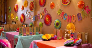 Simple Room Decoration Ideas For Birthday Party Her 1st Birthday Party Birthday Party Halls Homemade Birthday Decorations Birthday Decorations