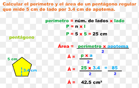 Para descobrir a área total, multiplique a área do triângulo menor por 10. Area Angulo Pentagono Regular Perimetro Pentagono Angulo Angulo Texto Png Pngegg