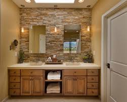 Natural stone bathroom floor tiles 2021 nowadays there are many wonderful ideas of having natural stone bathroom floor tiles. 21 Modern Stone Wall Bathroom Designs Decorating Ideas Design Trends Premium Psd Vector Downloads