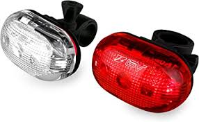 Amazon Com Bv Bike Light Set Bicycle Led Headlight And Taillight Set Quick Release Weather Resistant 1 Year Warranty Easy To Install Cycling Safety Flashlight Bike Headlight Taillight Combinations Sports Outdoors
