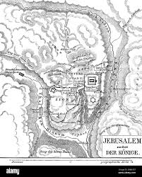 City of david plan Black and White Stock Photos & Images