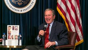 George W. Bush gives lesson in laughing ...
