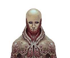 Someone edited some concept art of Scorn Guy to show what his face likely  looks like. : rScorn