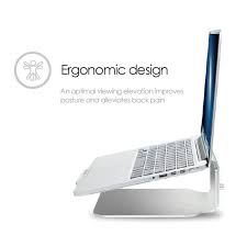 Desire2 View Laptop Stand Silver Adjustable Laptop Stand