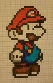 Pixel Art Mario Siganme Plis U Pixel Art Pixel Art Pattern Easy Pixel Art