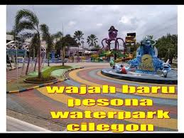 Harga tiket masuk wahana air pasir lingkar cilegon. Wajah Baru Pesona Waterpark Cilegon Youtube