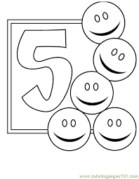 80 splendid number 5 coloring page. Numbers 5 Coloring Pages 7 Com Coloring Page Free Numbers Coloring Home
