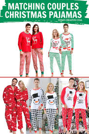 10 best christmas pajamas of july 2021. Matching Christmas Pajamas For Couples Oh My Creative