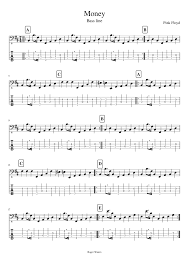 Originally written by warren zevon, covered by the wallflowers album: Money Pink Floyd Bass Sheet Music For Bass Solo Musescore Com