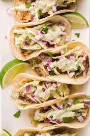 Cover and chill while preparing the fish. Smoker Grilled Fish Tacos With Garlic Cilantro Lime Coleslaw Xoxobella