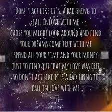 Justin timberlake song lyrics & *nsync song lyrics. Not A Bad Thing Lyrics Images