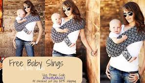 Wearing your baby can help free up your hands, allowing you to keep your baby close while still getting a few things. Free Baby Sling A Thrifty Mom Recipes Crafts Diy And More
