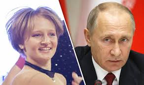 Katerina tikhonova (left) and vladimir putin. Vladimir Putin S Daughter Revealed Dancer Katerina Tikhonova Named After Years Of Secrecy World News Express Co Uk