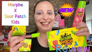 Sour Patch Kids x Morphe!!! Review. GAhhhhhhh I am so thrilled for this  collection!!