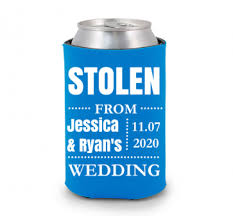 Maybe you would like to learn more about one of these? Stolen From Wedding Koozie Design
