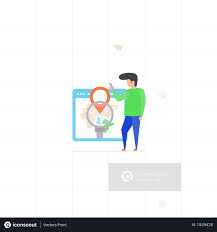 Premium Find Us Illustration Download In Png Vector Format Business Illustration Illustration Vector Illustration Design