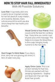 Home Remedies To Stop Hair Loss In Women Hair Growth Treatment Regrow Hair Naturally Hair Care